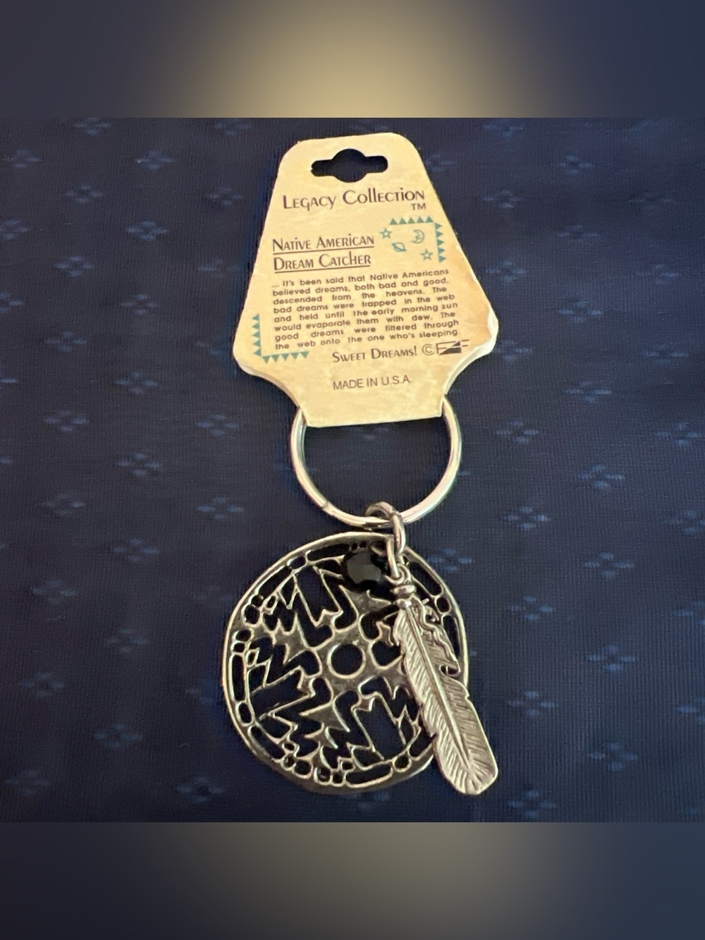 Vintage Legacy Collection Native American Dream Catcher Keychain